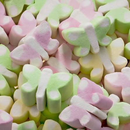 🦋 Marshmallows Borboletas