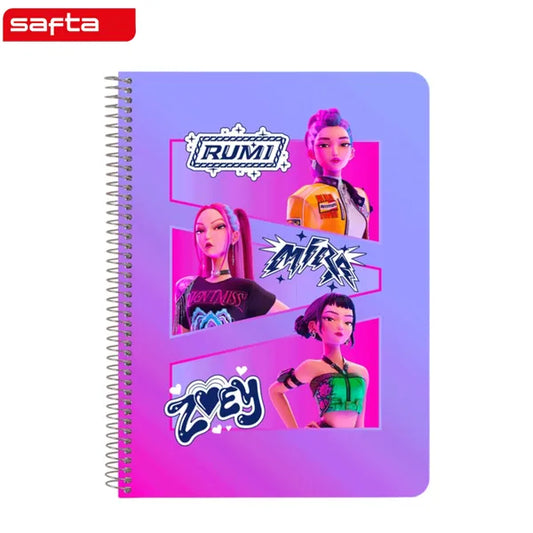 Caderno A5 K-Pop Demon Hunters