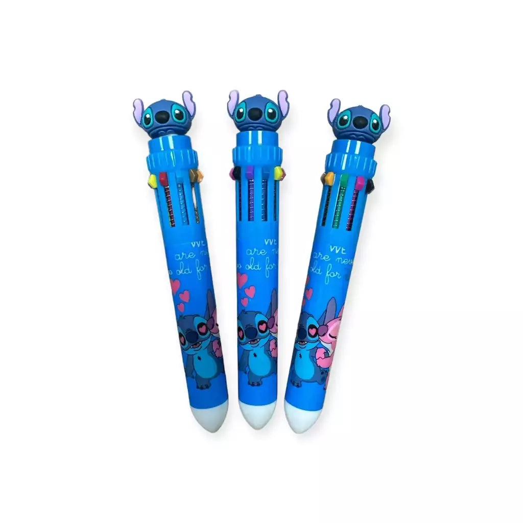 Caneta Stitch 10 Cores