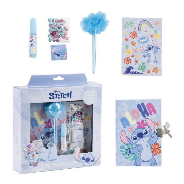 Set Diário Secreto Stitch